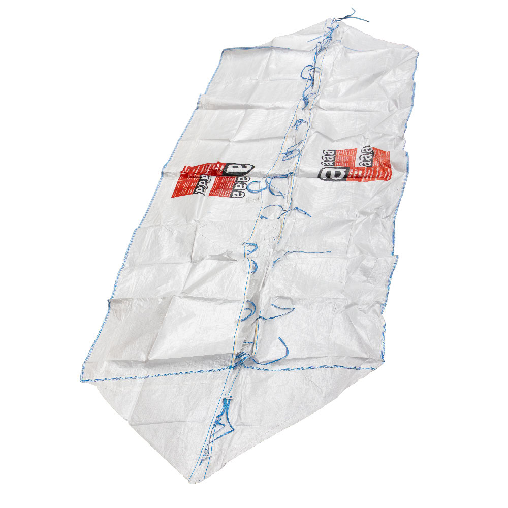 Bild 1 Asbest Containerbag 620 x 240 x 115 beschichtet bedruckt weiß
