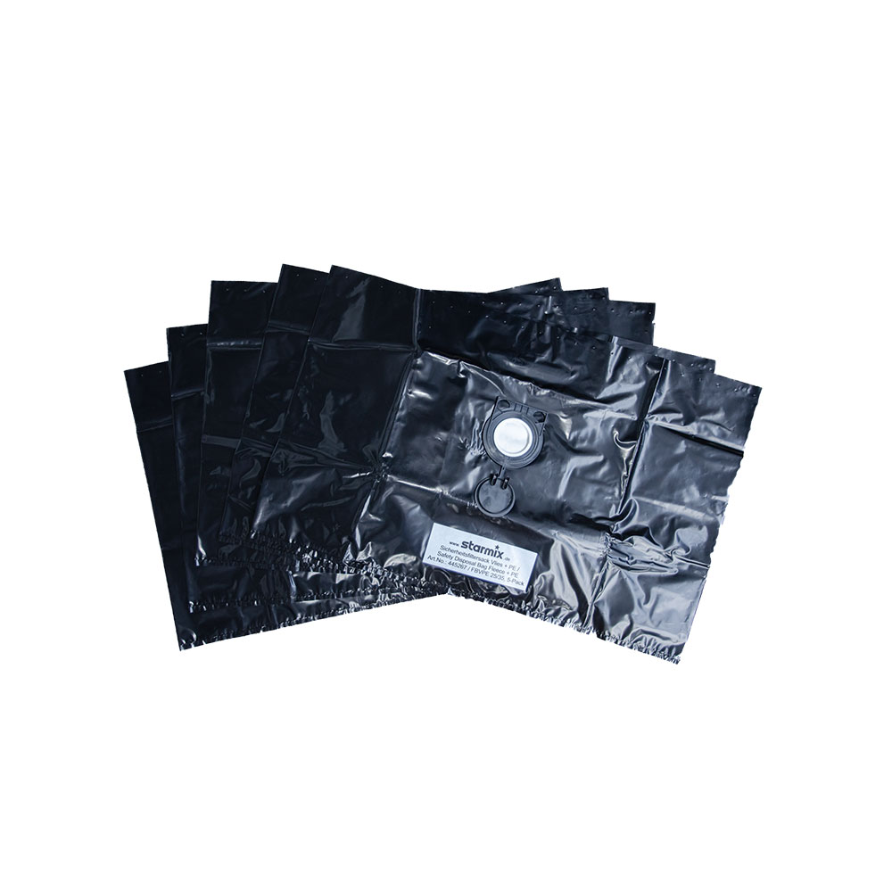 Bild 1 Starmix PE-Sicherheitsfiltersack mit Vlies