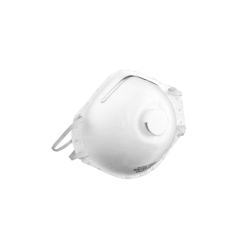 Bild 1 FFP 2 Maske mit Ausatem-Ventil -  Atemschutz