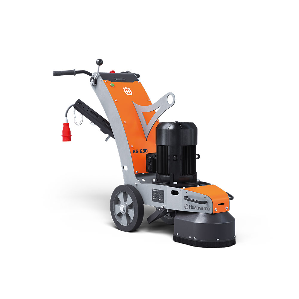 Bild 1 Blastrac Bodenschleifmaschine mit Unterdruckwächter BG 250A
