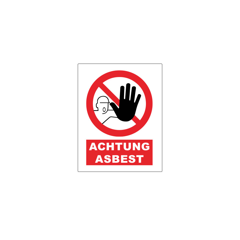 Bild 1 Kunststofffolie „Schwarze Hand“  / 210 x 300 mm / selbstklebend