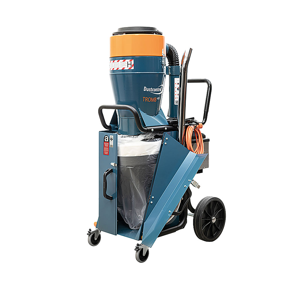 Bild 1 Dustcontrol Sauger DC Tromb 400 m³/h  "H Asbest" L mit Longopac