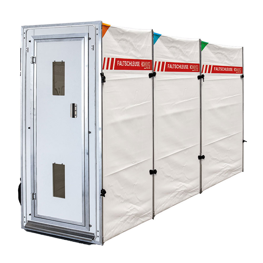 Bild 1 MKI REDLINE Faltschleuse 3 Kammer