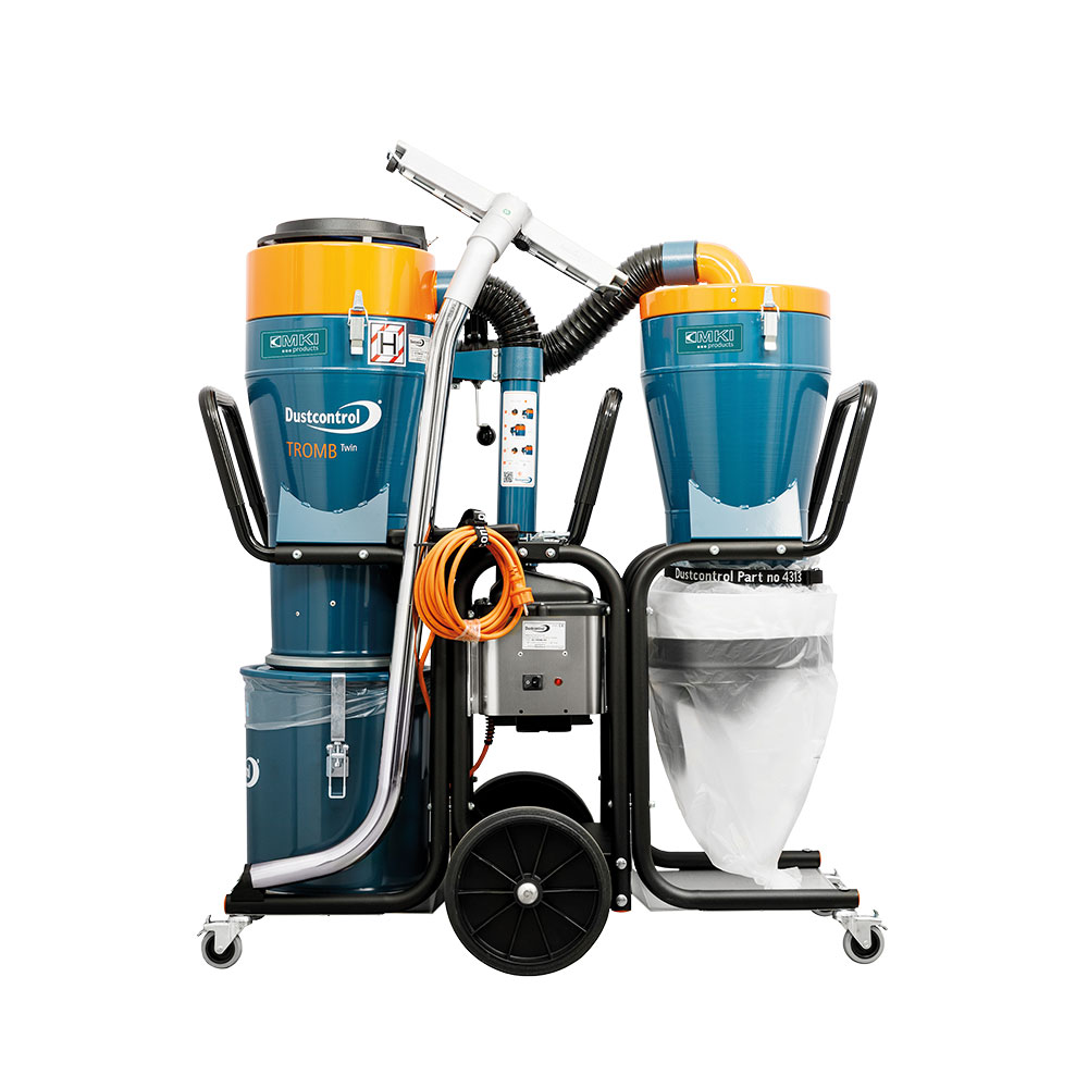 Bild 1 Dustcontrol Vorabscheider "Tromb Twin Kit L"