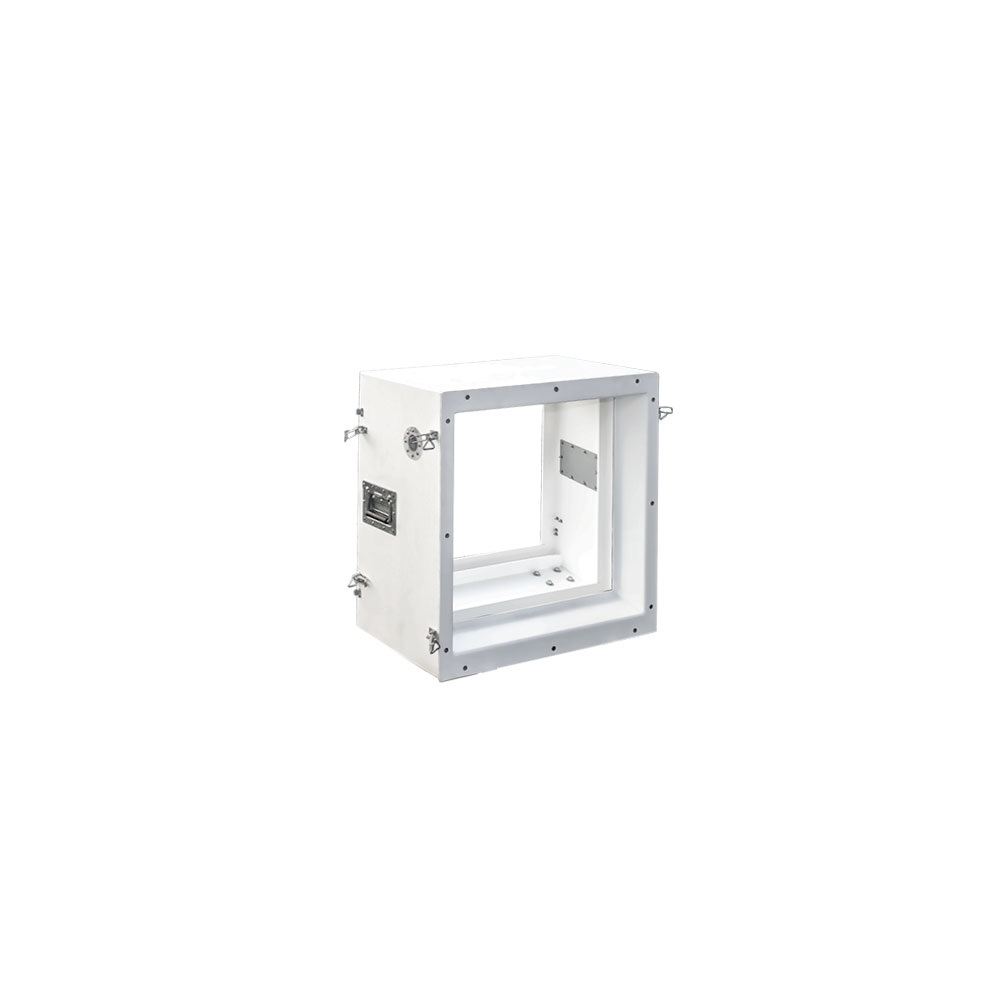 Bild 1 Filterkasten für Doppelfiltration, ohne Filter & Transportdeckel, für UHG 800 m³/h MKI REDLINE