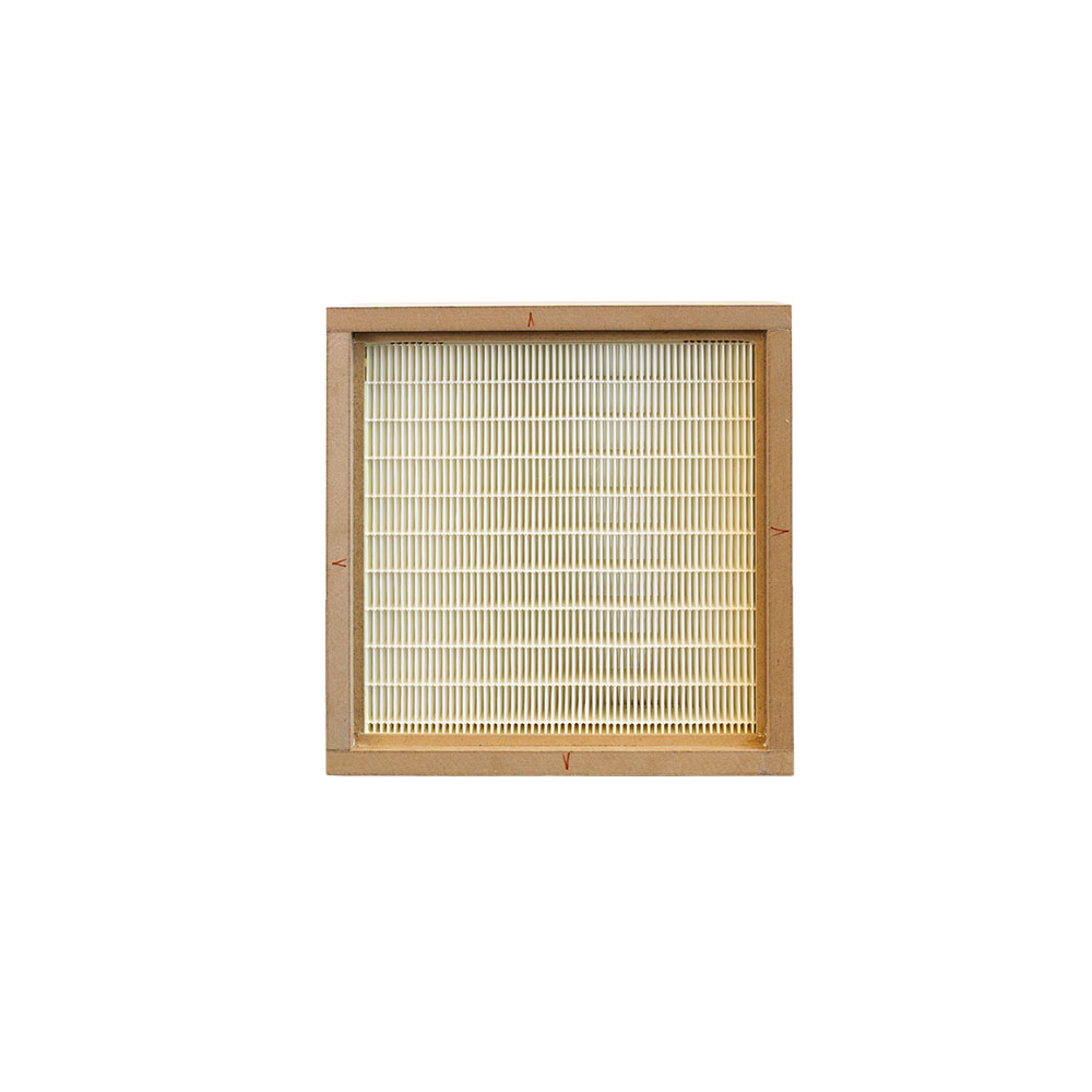 Bild 1 Schwebstofffilter, 380 x 380 x 292 +/- 6 mm im Holzrahmen