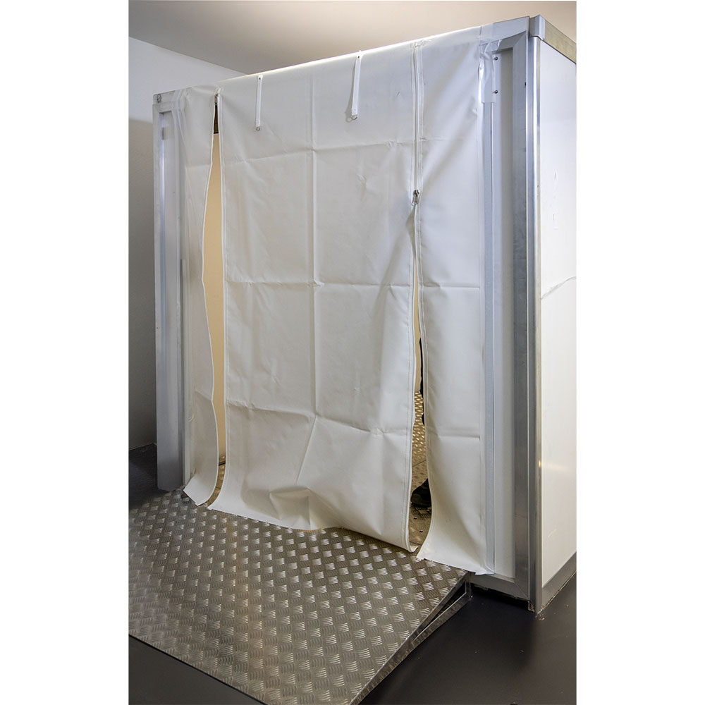 Bild 2 Folientüren H-Tür mit Reißverschluss (1,5 x 2 m)