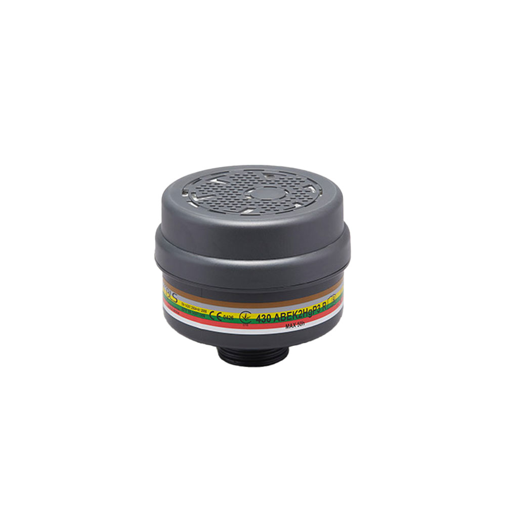 Bild 1 BLS 430 Kombifilter ABEK2HgP3 R  • Filter für Halb- und Vollmasken mit Anschluss nach RD40